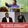 Pictures of Professor Thebe Medupe.