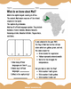 Our Ancestories - Mali Country Profile - Free Worksheets