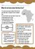 Our Ancestories - Burkina Faso Country Profile - Free Worksheets
