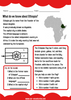 Our Ancestories - Ethiopia Country Profile - Free Worksheets