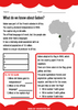 Our Ancestories - Gabon Country Profile - Free Worksheets