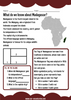 Our Ancestories - Madagascar Country Profile - Free Worksheets
