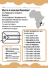 Our Ancestories - Mozambique Country Profile - Free Worksheets